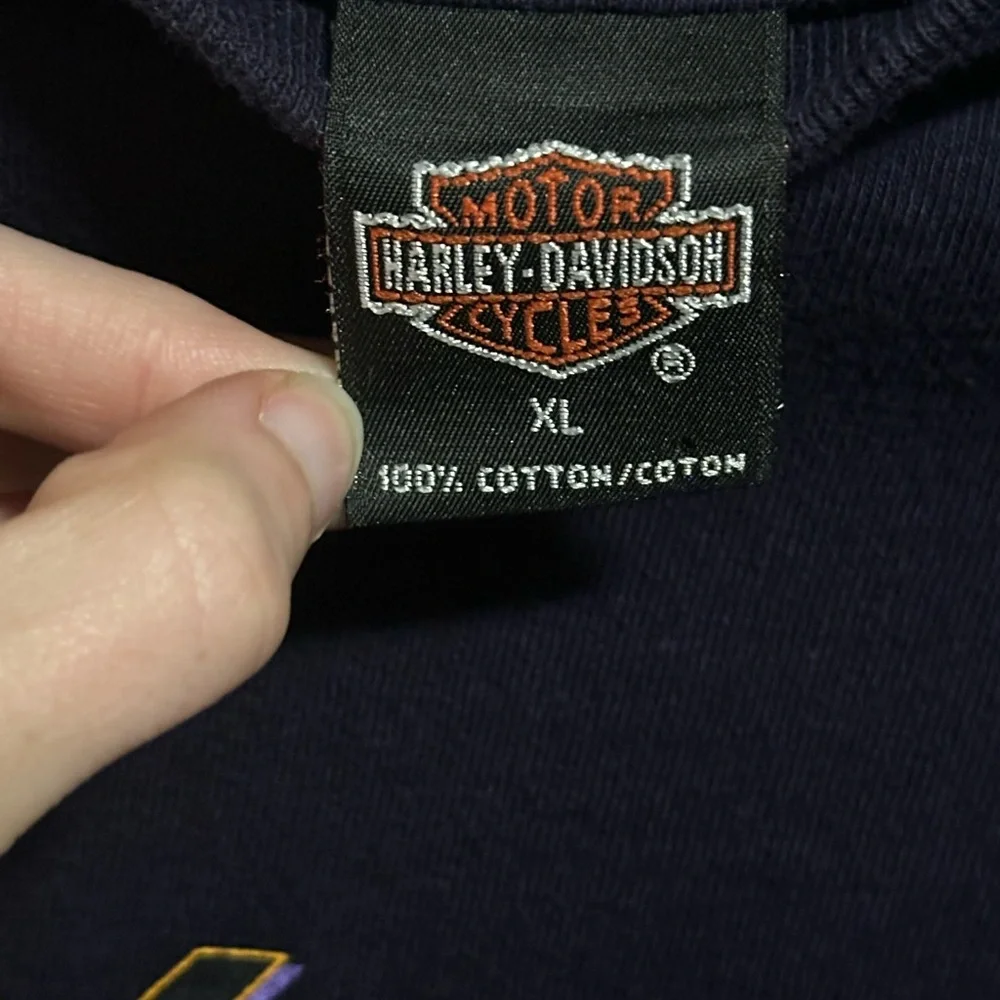 Harley Davidson Navy Rio Grande Valley Pharr Texas Shortsleeve Shirt size XL - Picture 4 of 5